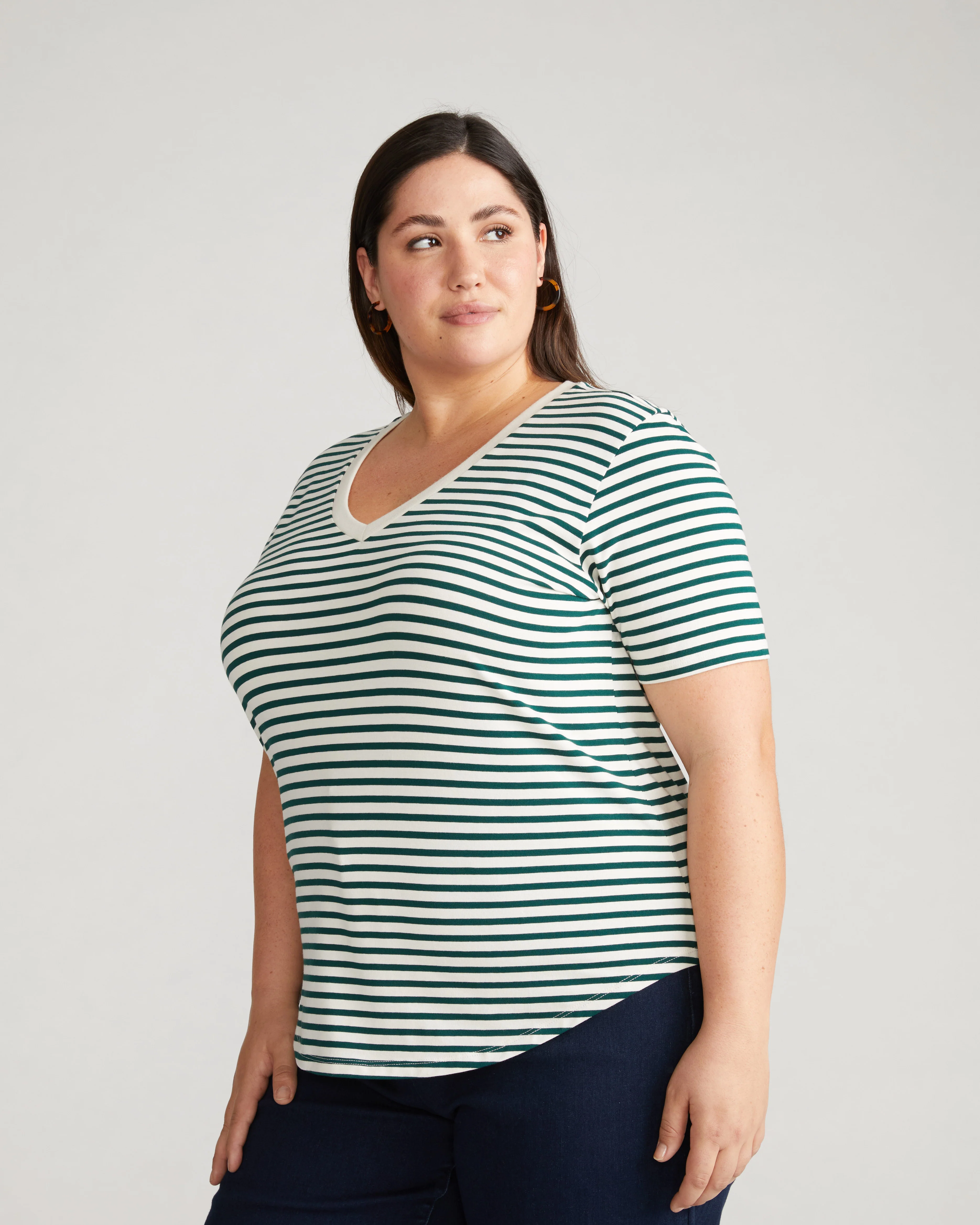 V Rex - Bone/Botanic Stripe - Image 2