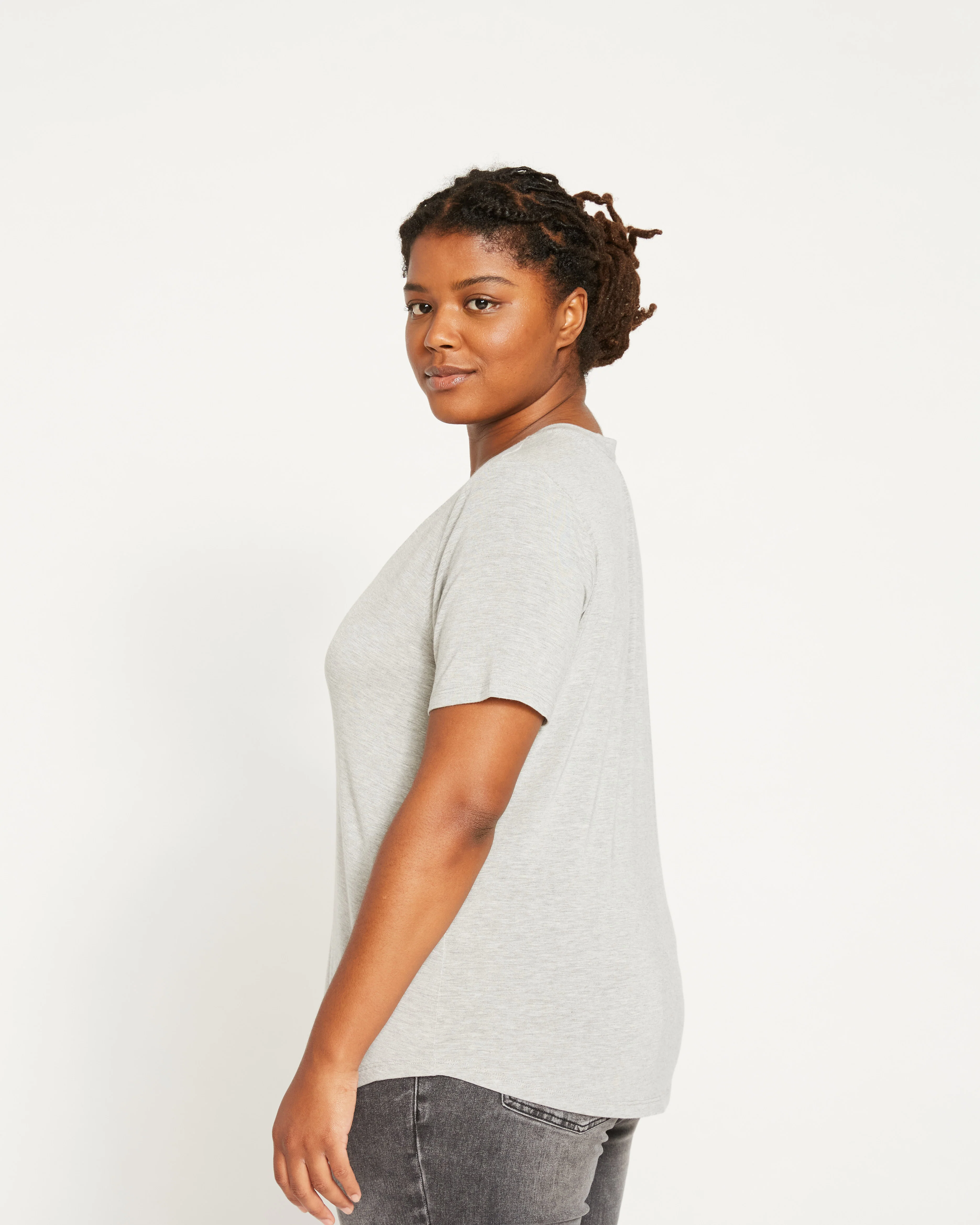 V Rex - Heather Grey - Image 3