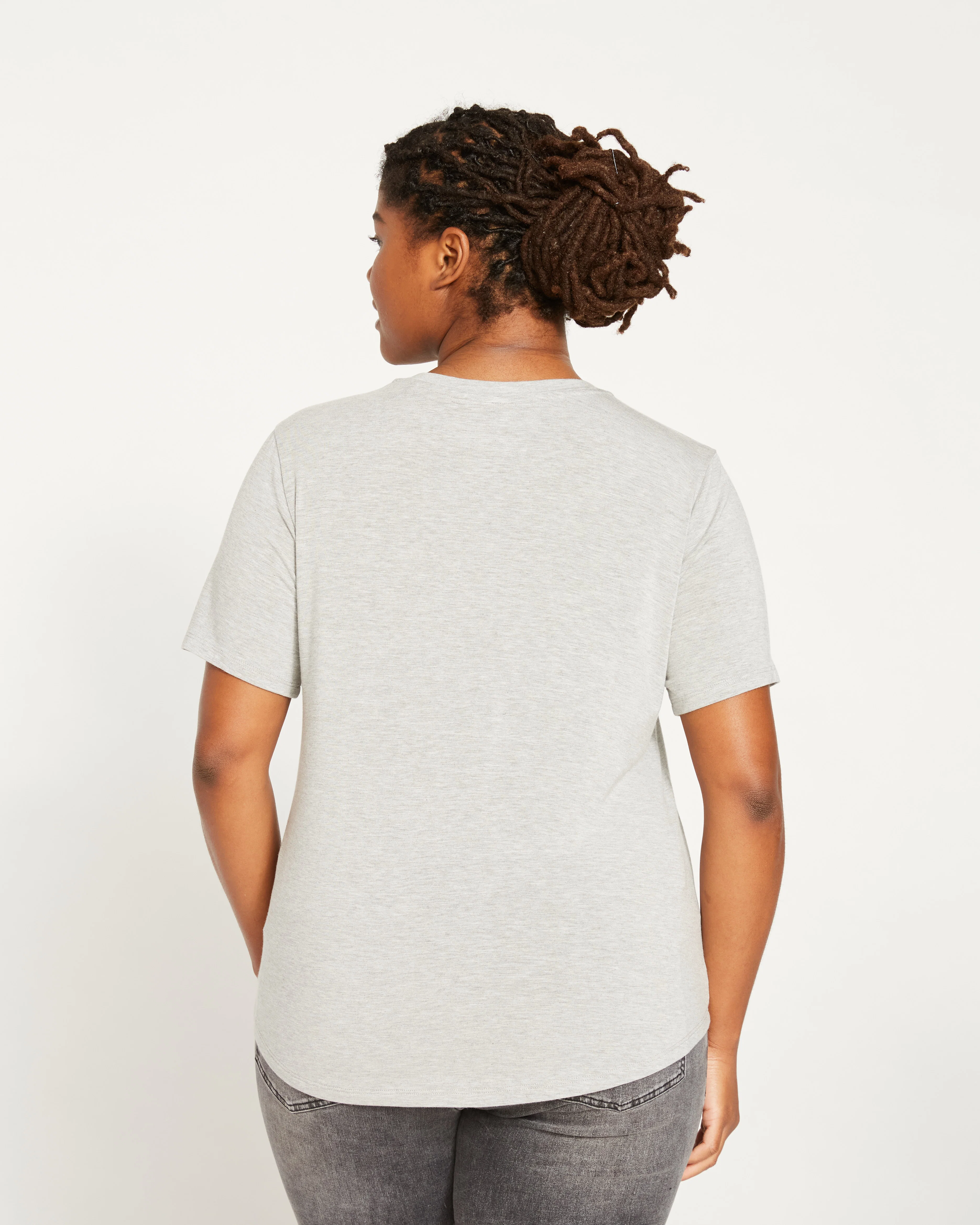 V Rex - Heather Grey - Image 4