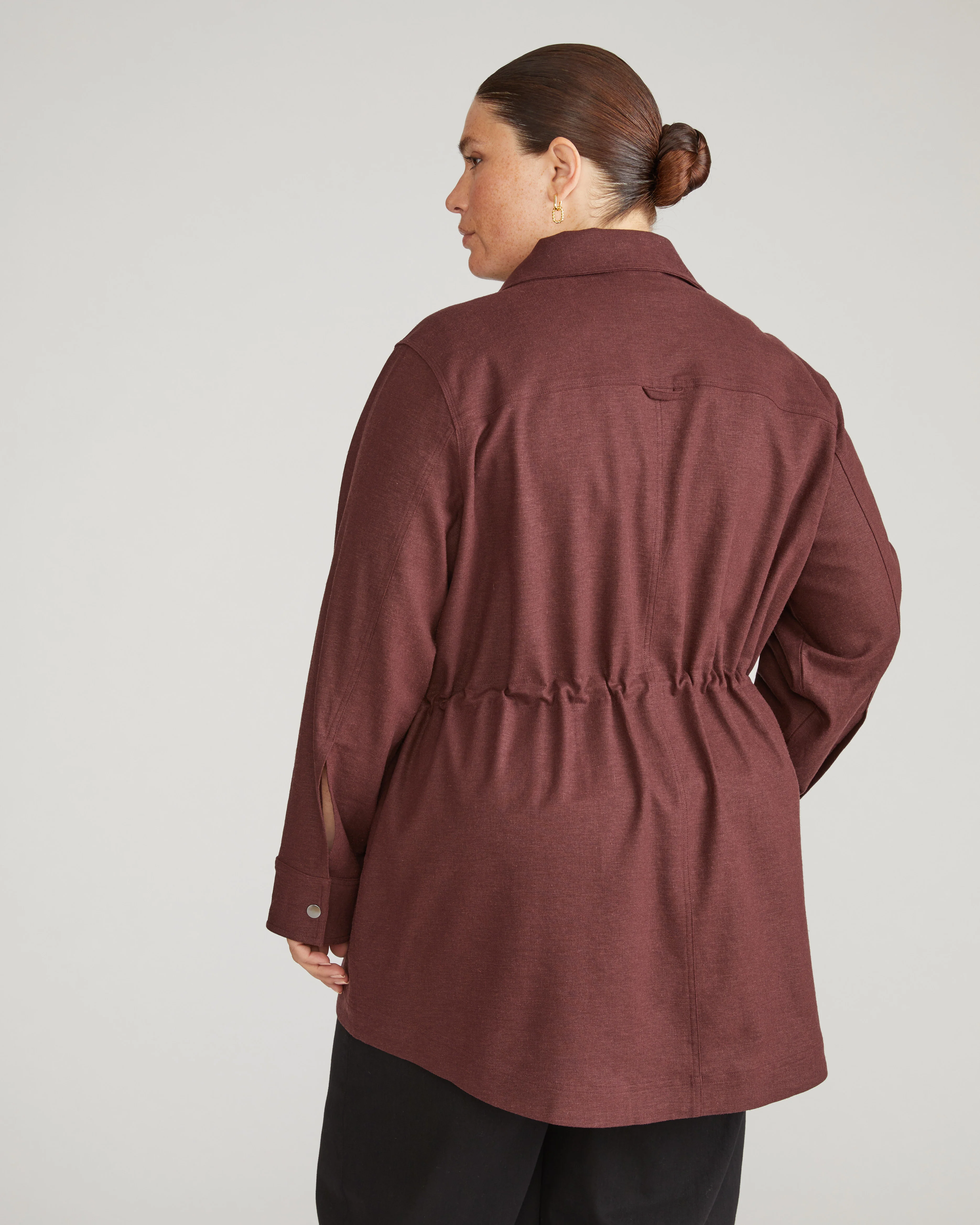 Vineyard Linen Jacket - Brulee - Image 6